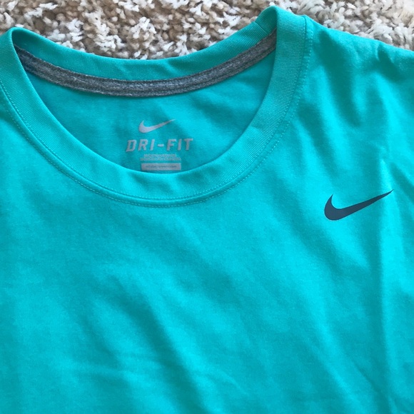 turquoise dri fit shirts